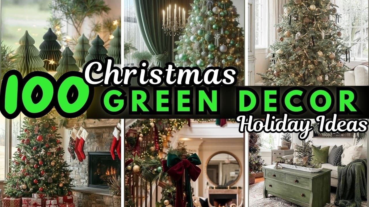 Cozy Green Christmas Decorating Ideas for a Sustainable Holiday Home