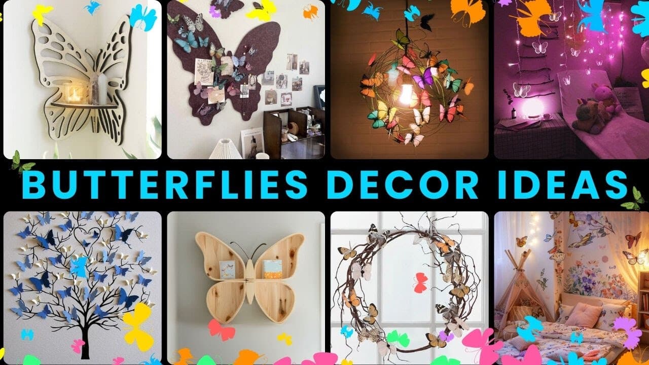 50 Stunning Butterflies Decoration Ideas for Every Room