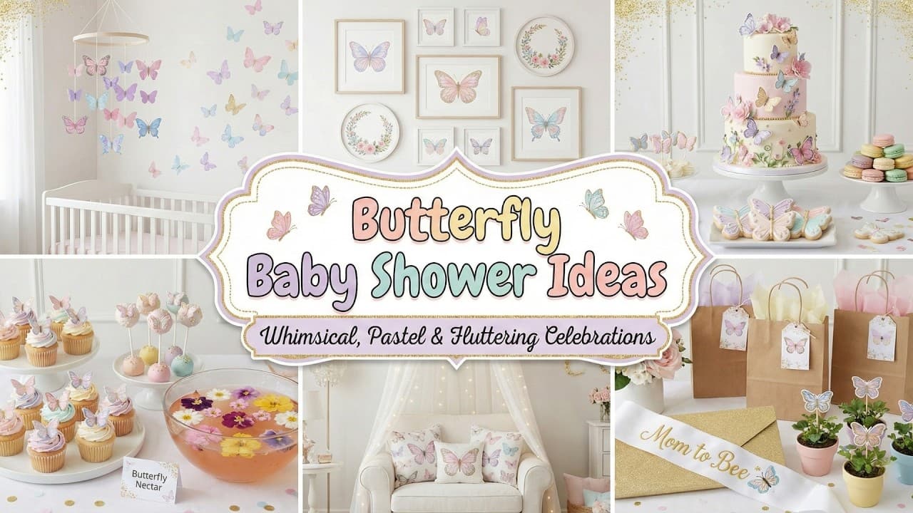 Butterfly Baby Shower Ideas That Will Wow Your Guests