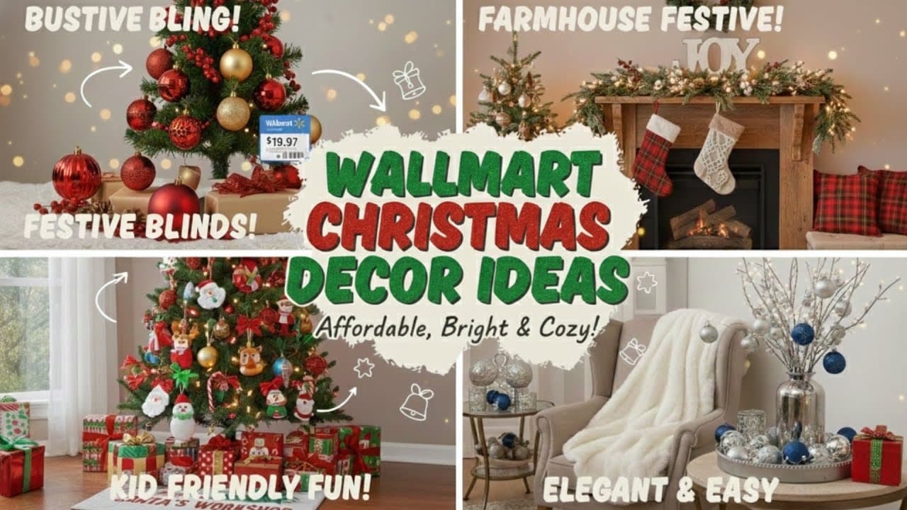 Walmart Christmas Decor Ideas to Transform Your Home This Holiday