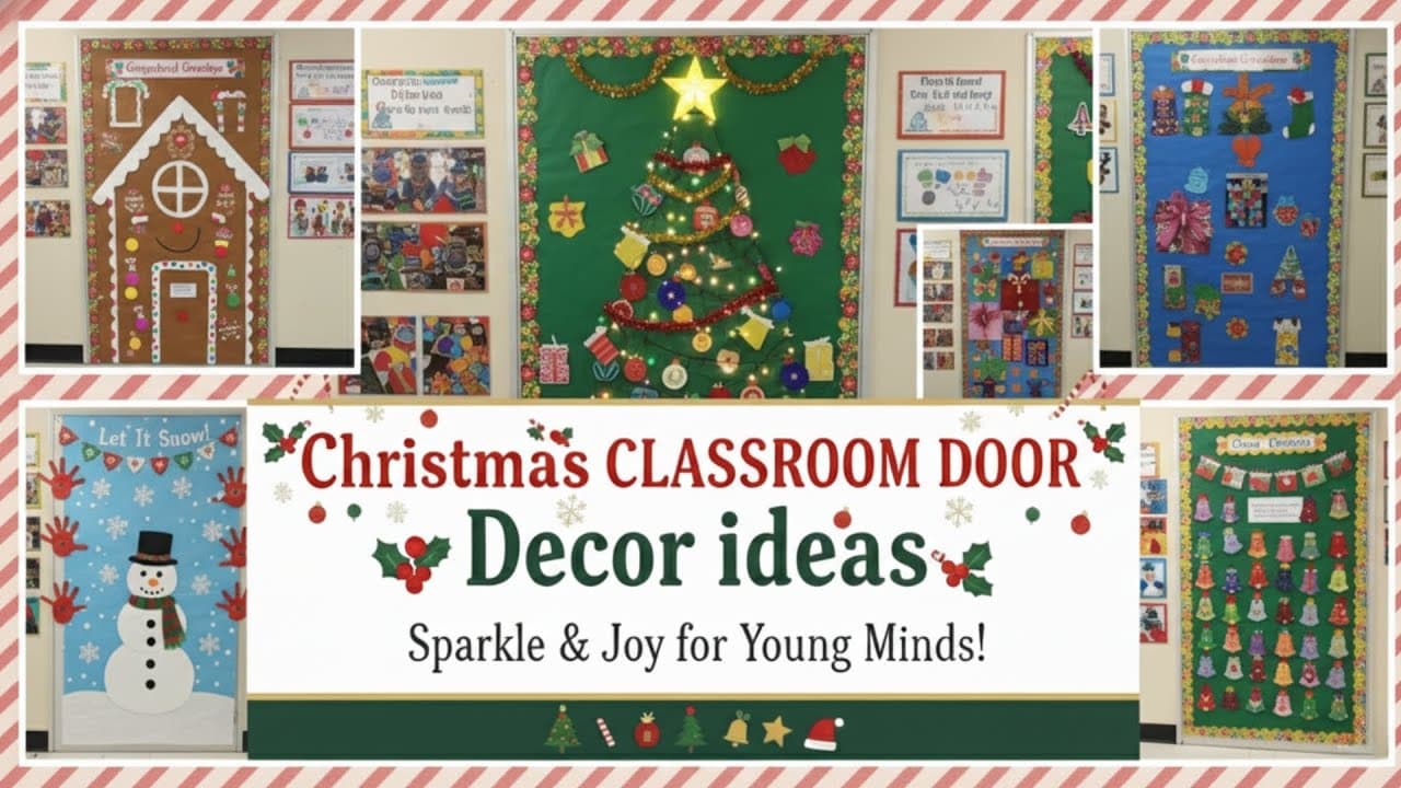 Christmas Classroom Door Decor Ideas That Wow Students