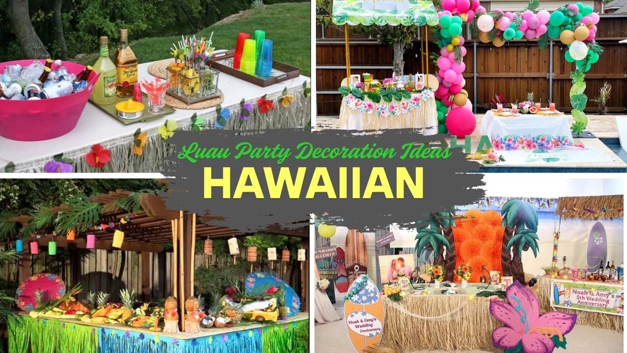 Hawaiian Luau Party Decoration Ideas to Transform Any Space