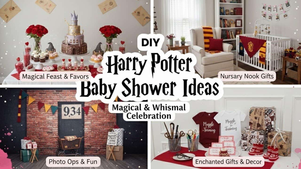 Harry Potter Baby Shower Ideas That Cast Pure Magic