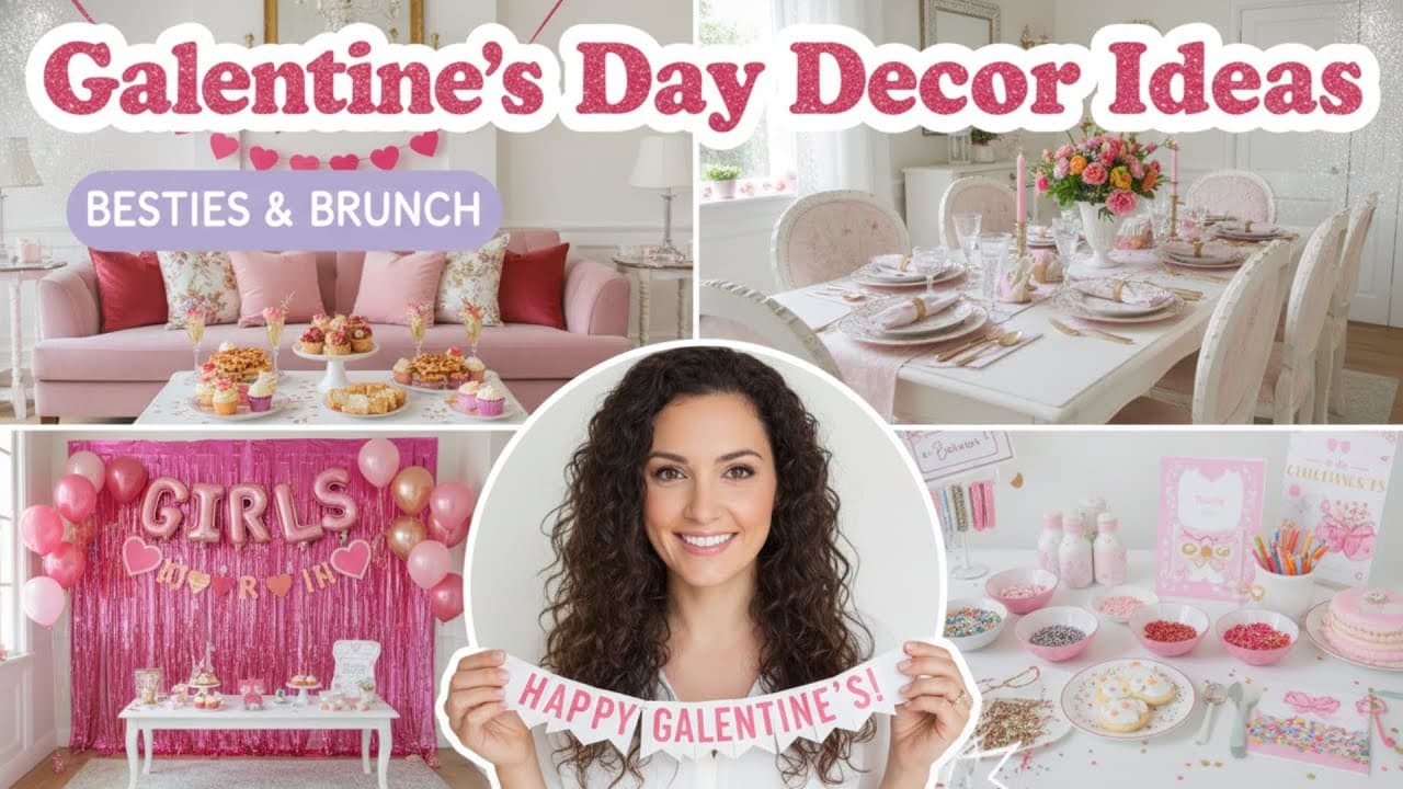 Galentine's Day Decor Ideas to Make Your Party Unforgettable