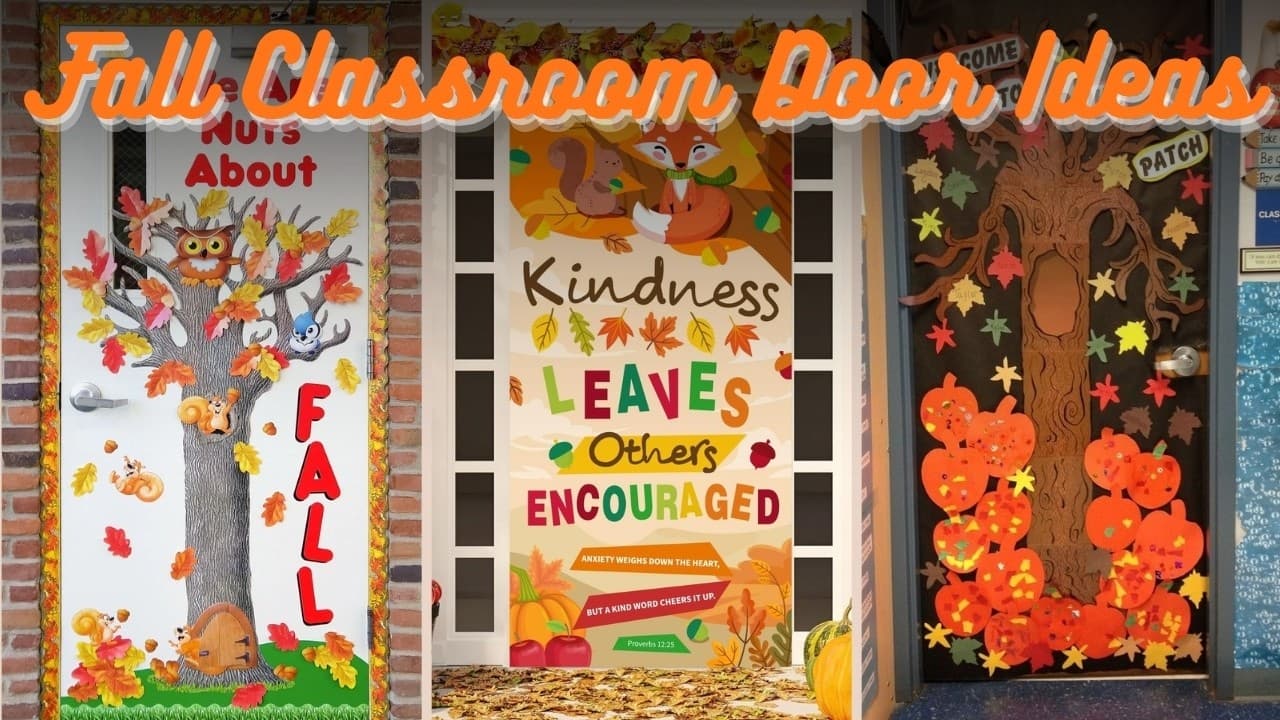 Autumn Classroom Door Ideas That Transform Your Hallway Display
