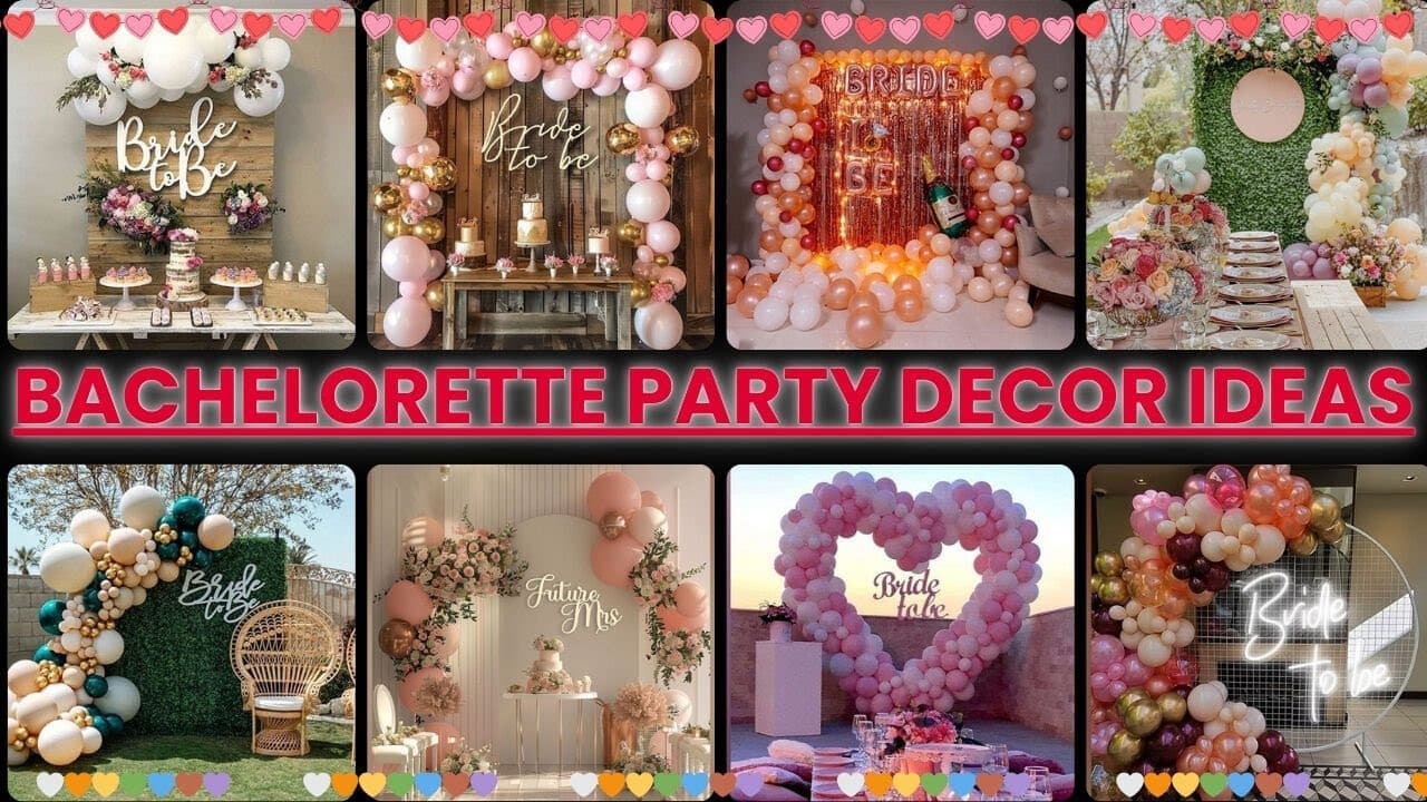 Trendy Bachelorette Party Decoration Ideas to Celebrate in Style