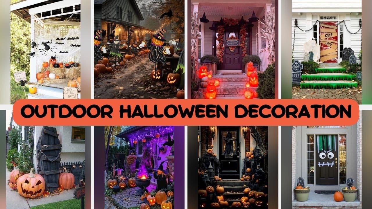 DIY Outdoor Halloween Decoration Ideas That Last All Season
