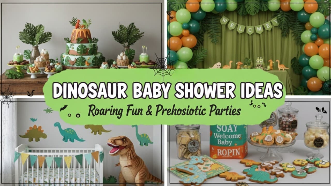 Dinosaur Baby Shower Ideas That Make Your Party Roar