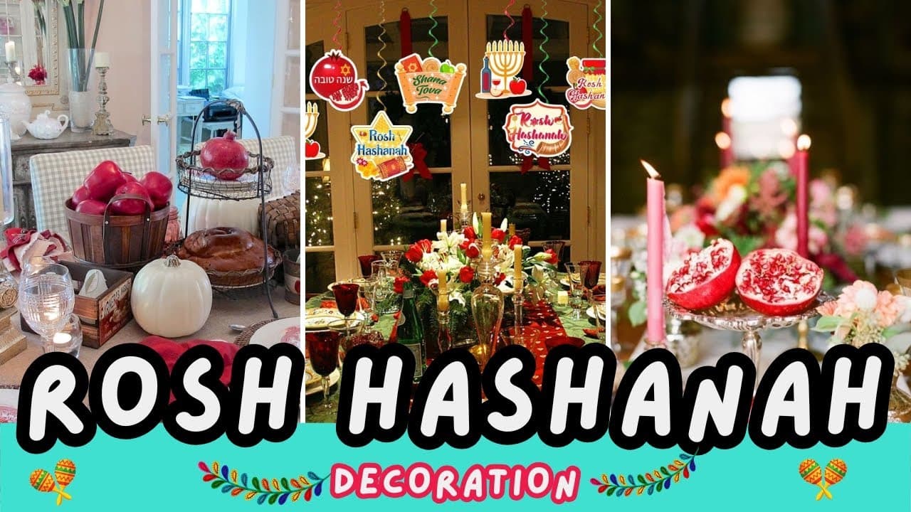 Rosh Hashanah Decoration Ideas to Transform Your Holiday Table