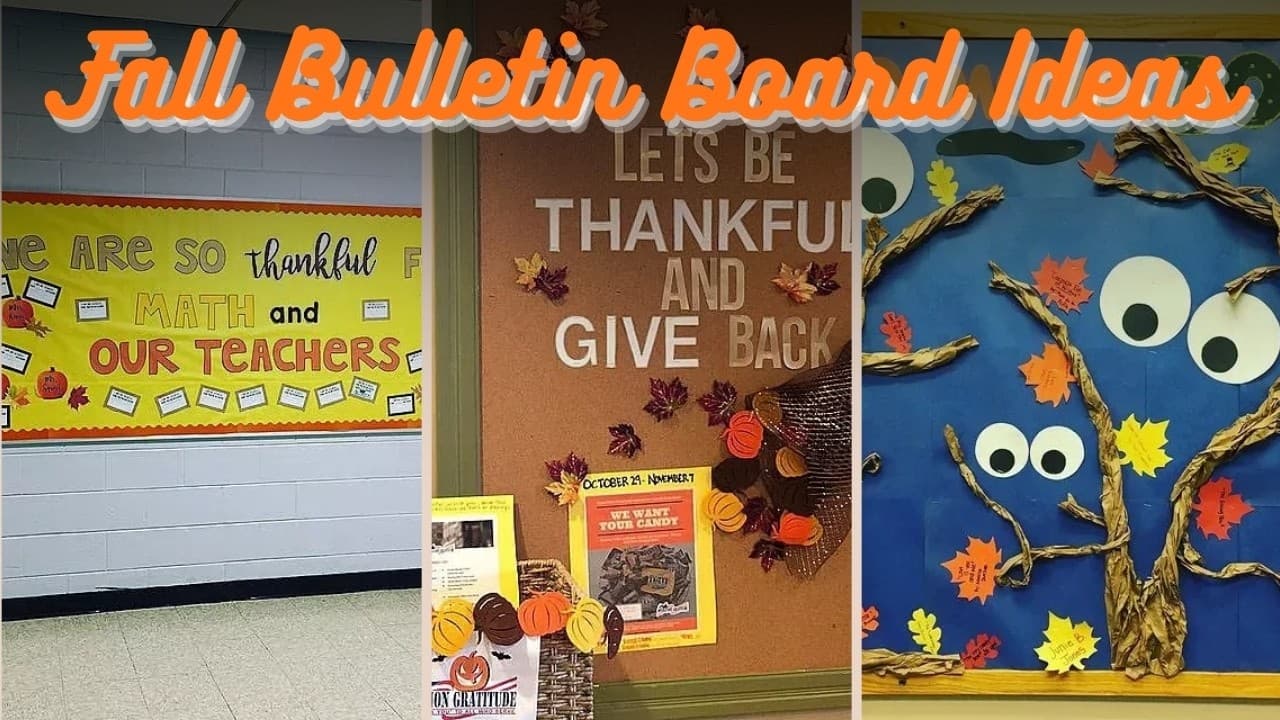Autumn Bulletin Board Ideas to Transform Any Space This Fall