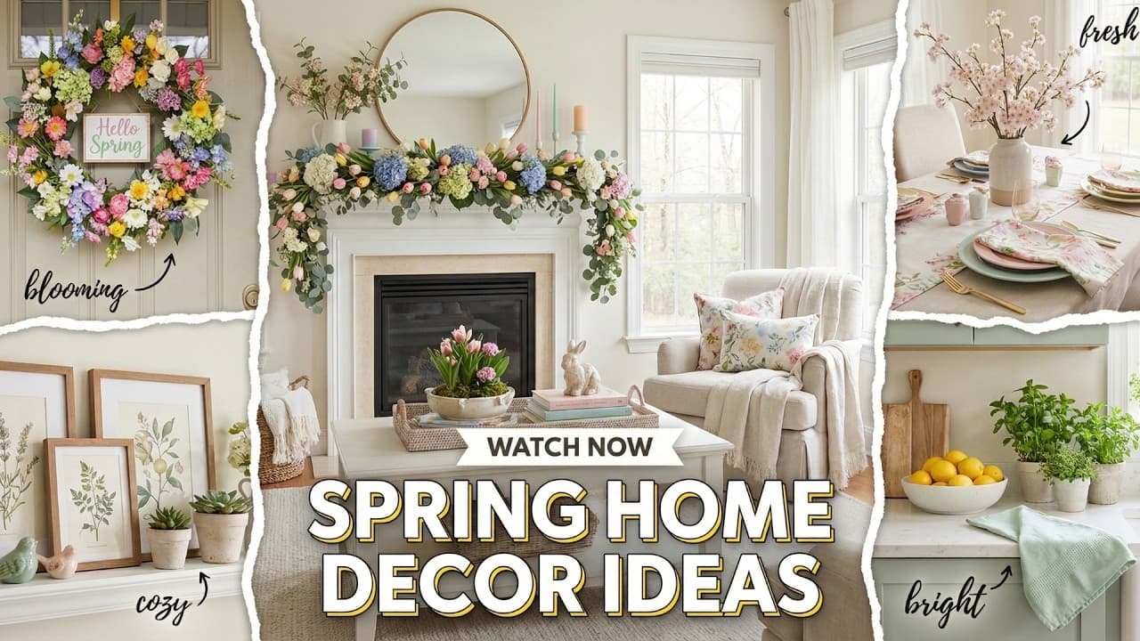 Fresh Spring Decor Ideas to Transform Your Home This Season