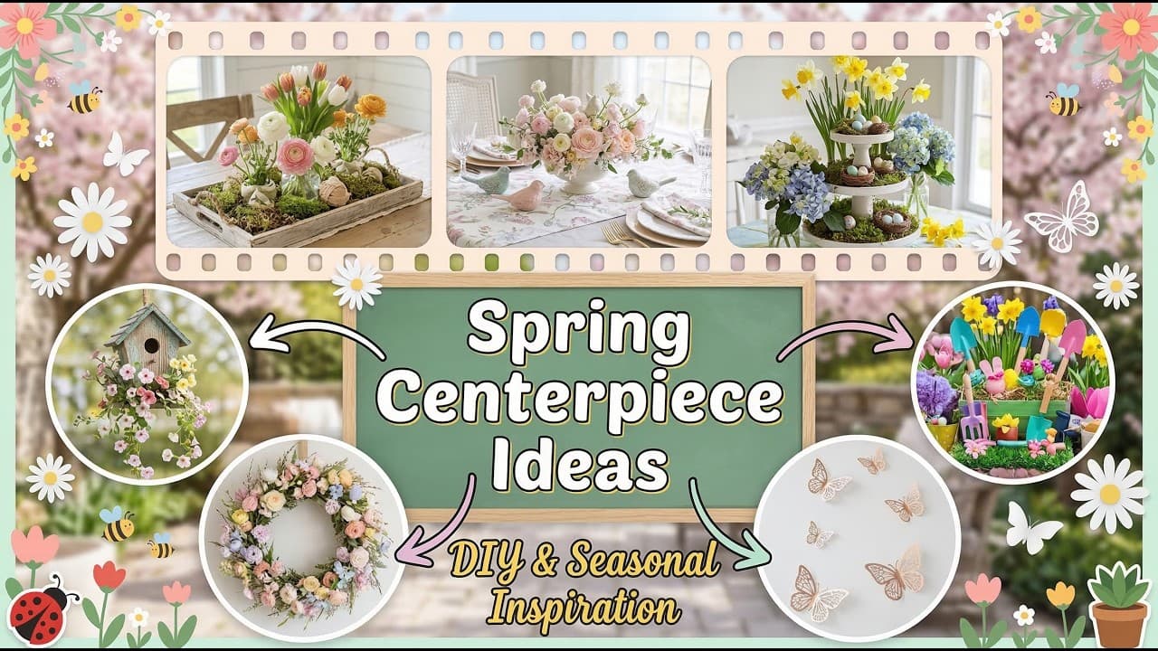 Fresh Spring Centerpiece Ideas to Transform Your Table