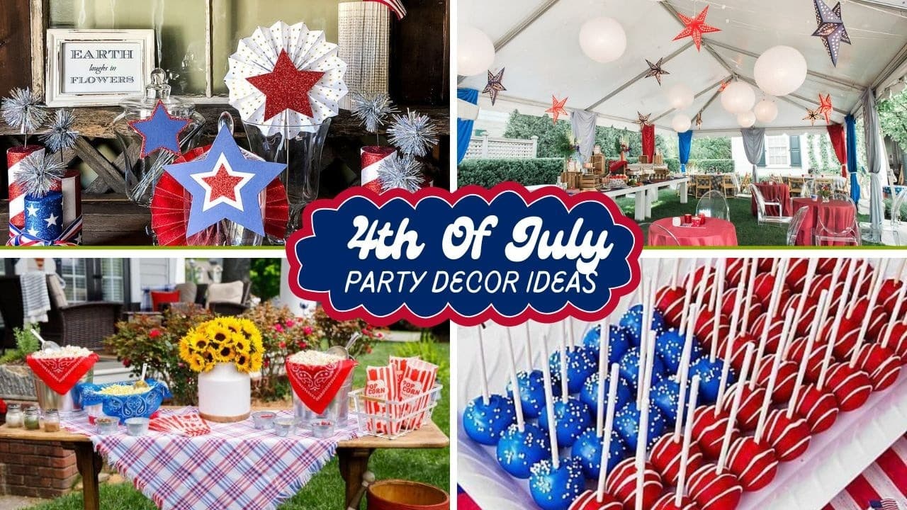 DIY 4th of July Party Decorations Ideas for a Patriotic Celebration