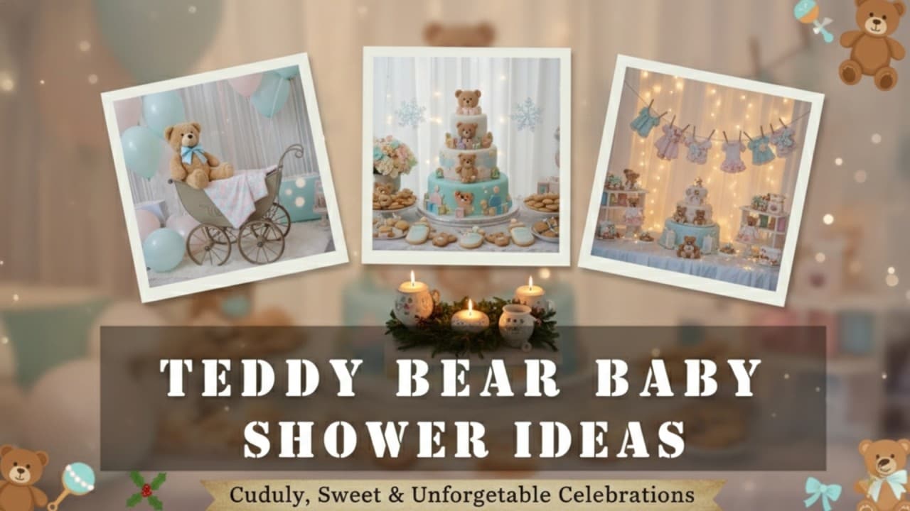 Teddy Bear Baby Shower Ideas That Will Delight Every Guest