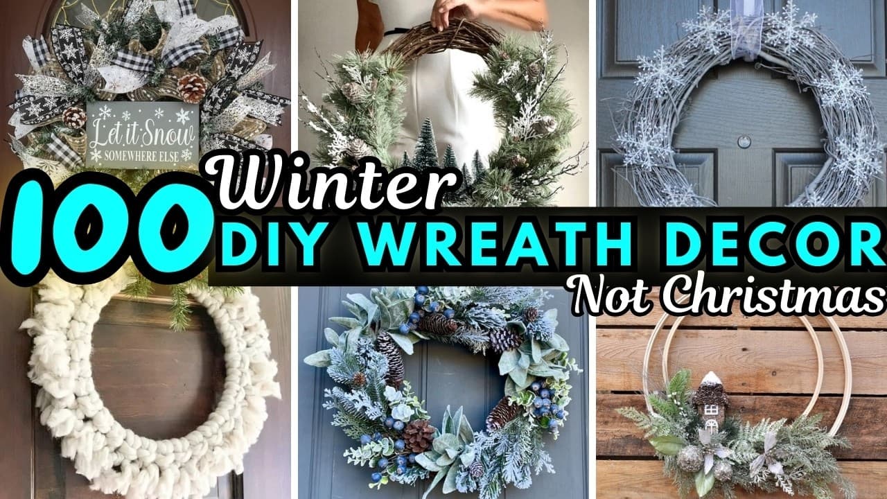 DIY Winter Wreath Ideas to Transform Your Front Door
