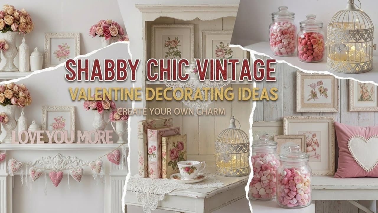 Vintage Valentine Decorating Ideas for an Antique-Inspired Home