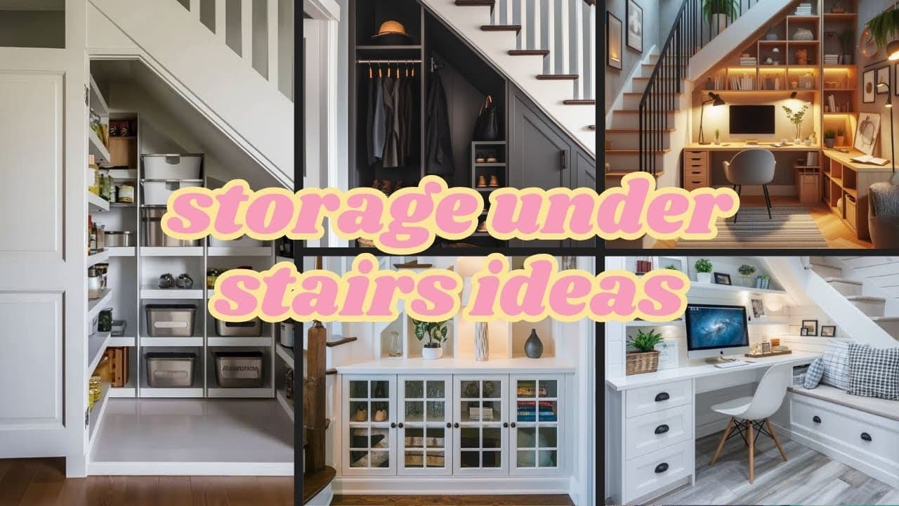Storage Under Stairs Ideas to Reclaim Every Inch