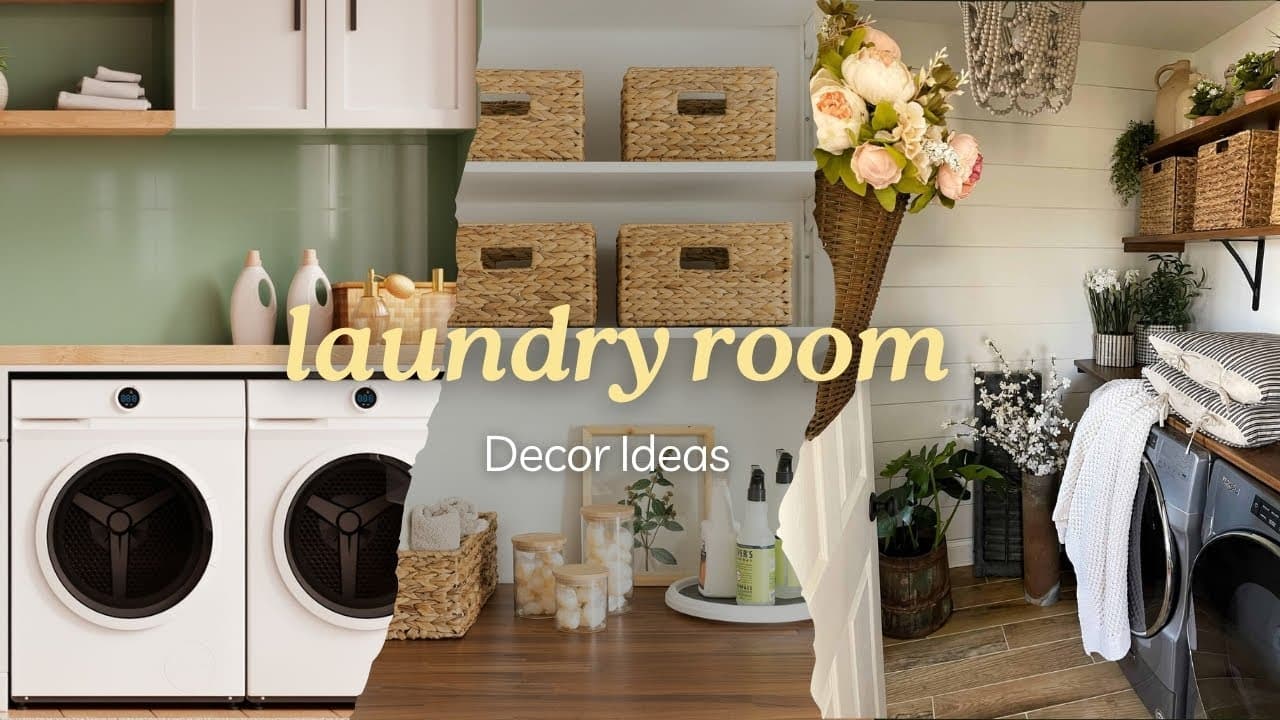 Laundry Room Decor Ideas That Make the Space Worth Entering