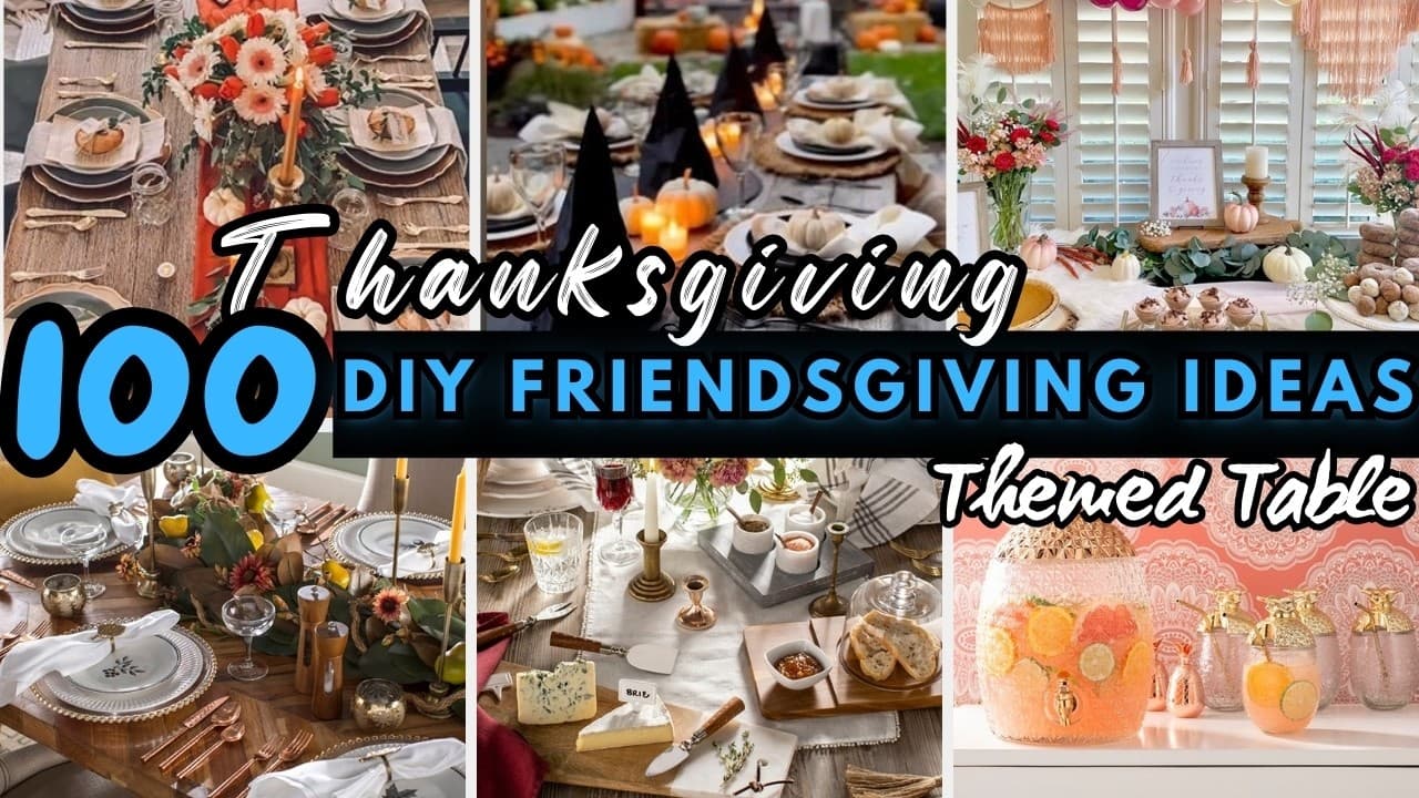 Insanely Cute DIY Friendsgiving Decorating Ideas for 2025