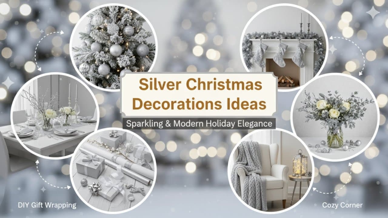 Silver Christmas Decorations That Transform Your Tree and Home