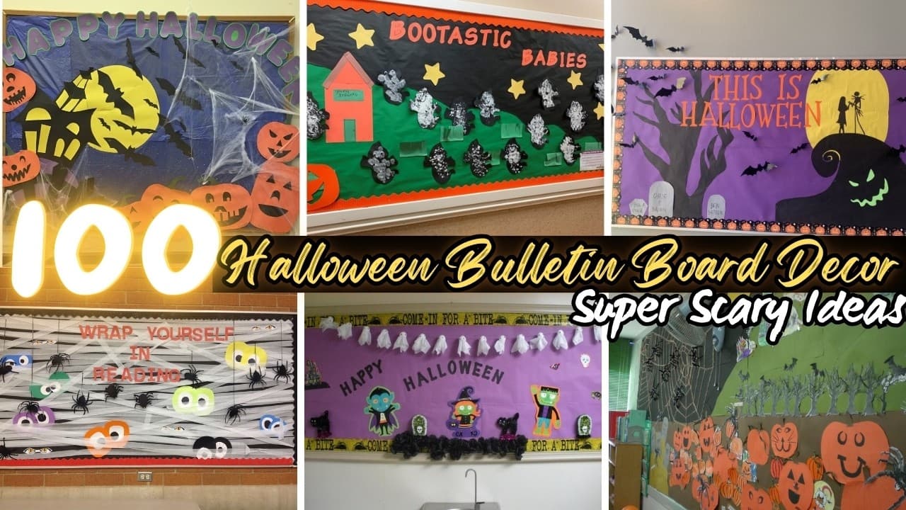 Halloween Bulletin Board Ideas for DIY Classroom Decor
