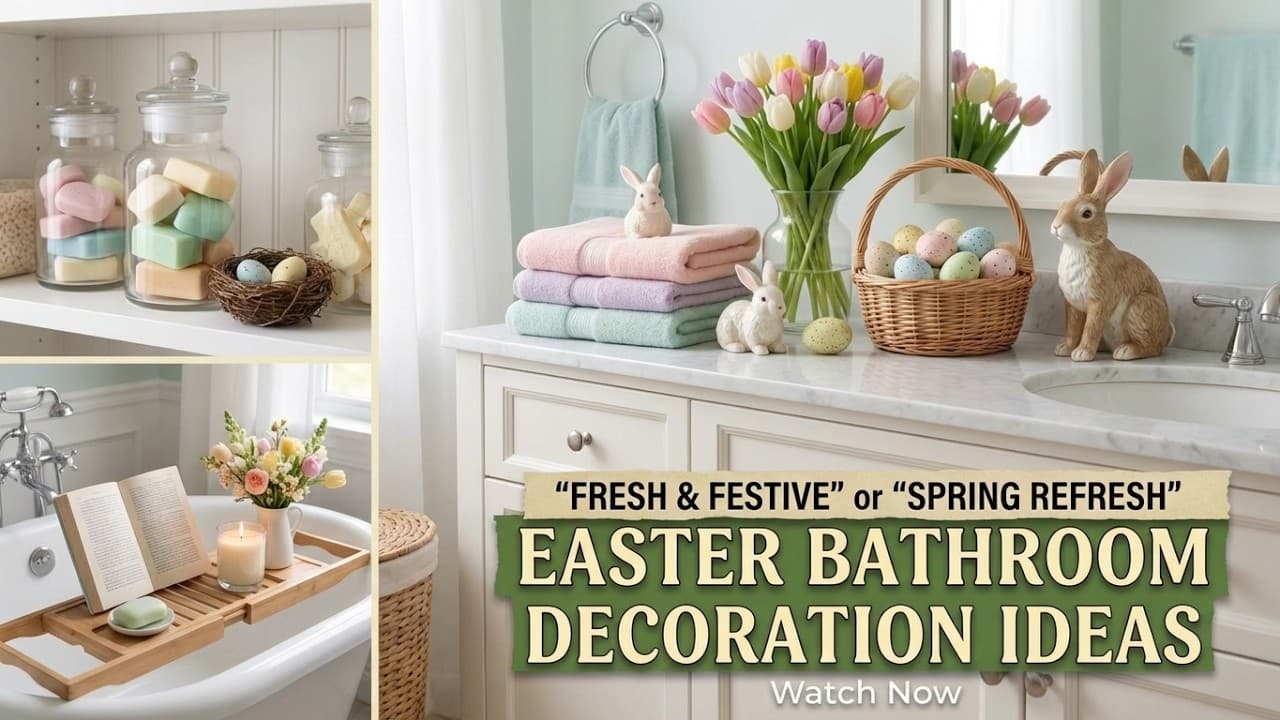 Easter Bathroom Decoration Ideas That Transform Your Space This Spring