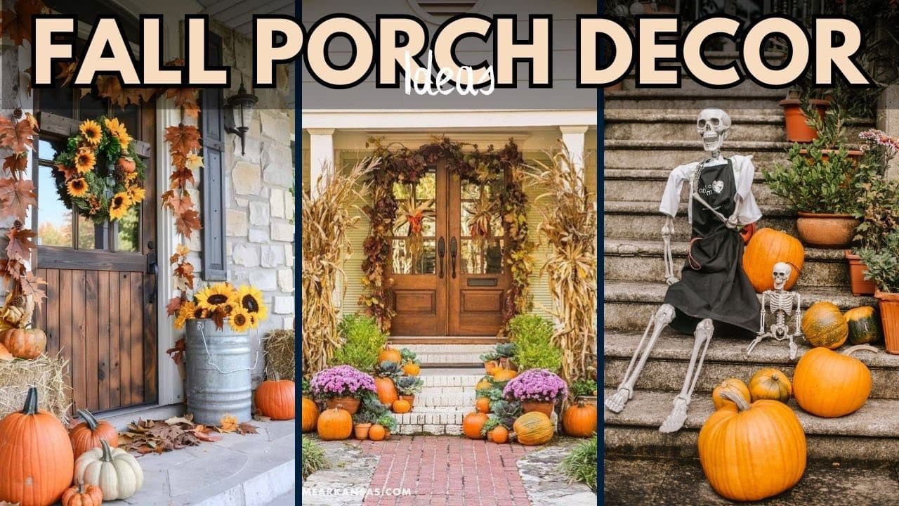 Best Festive Fall Porch Decorating Ideas to Try in Autumn