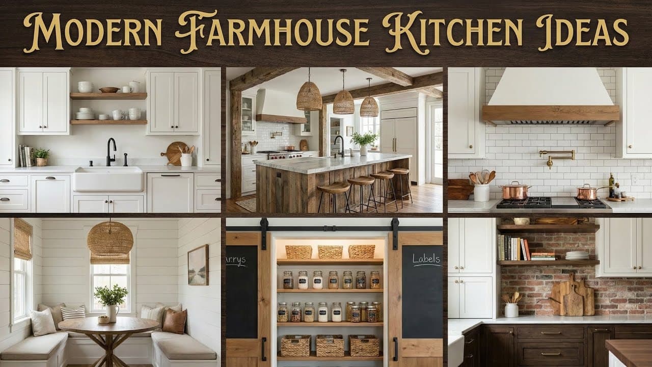 Modern Farmhouse Kitchen Ideas to Transform Your Space in 2026