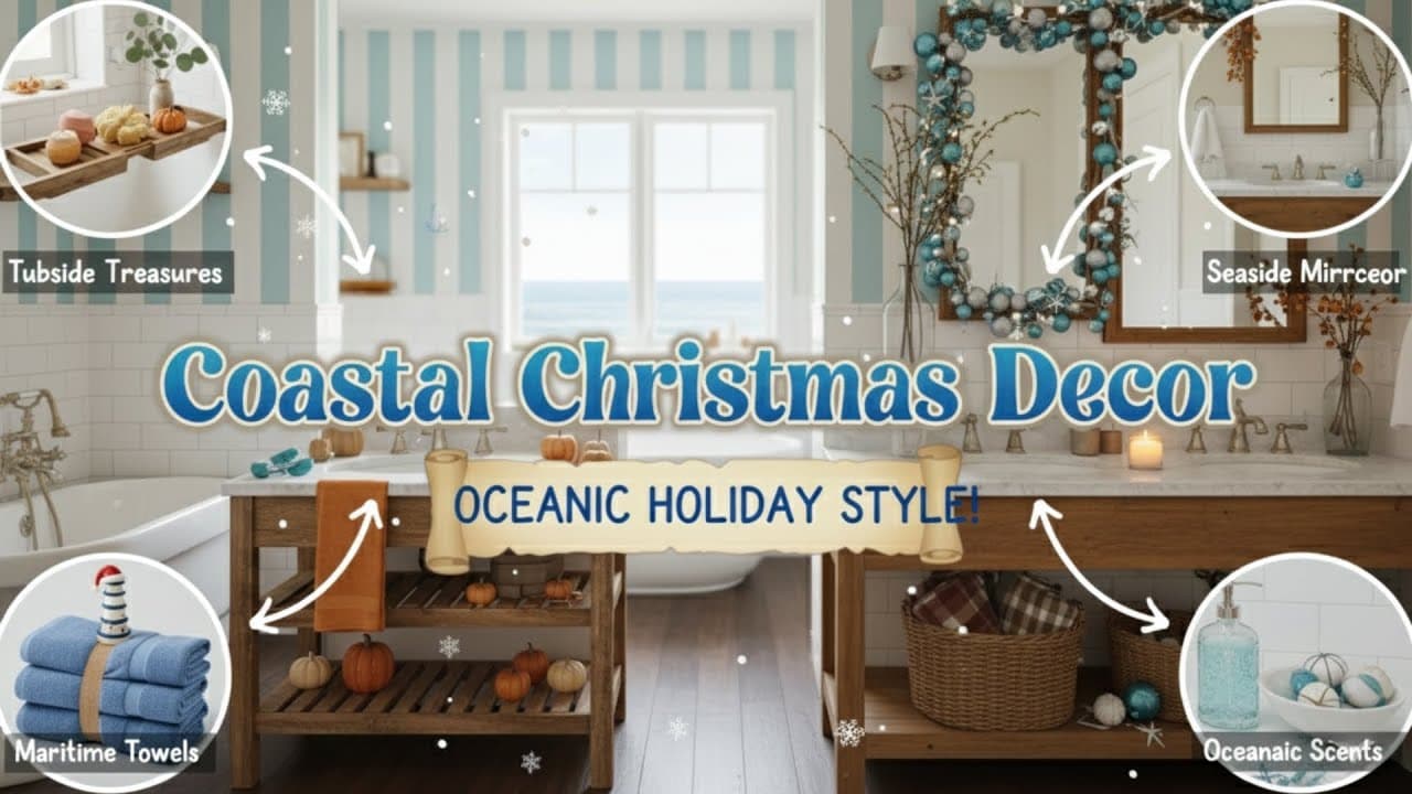 Coastal Christmas Decorations That Transform Your Home This Holiday Season
