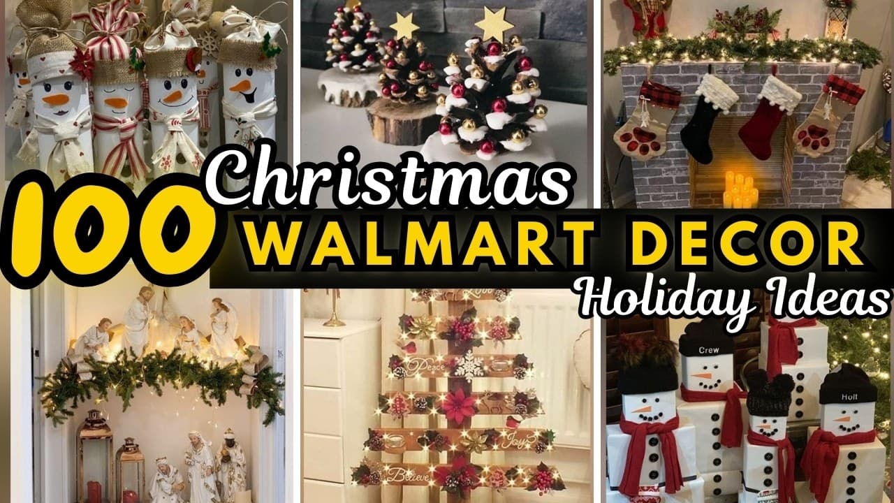 New DIY Walmart Christmas Decor Ideas to Transform Your Home