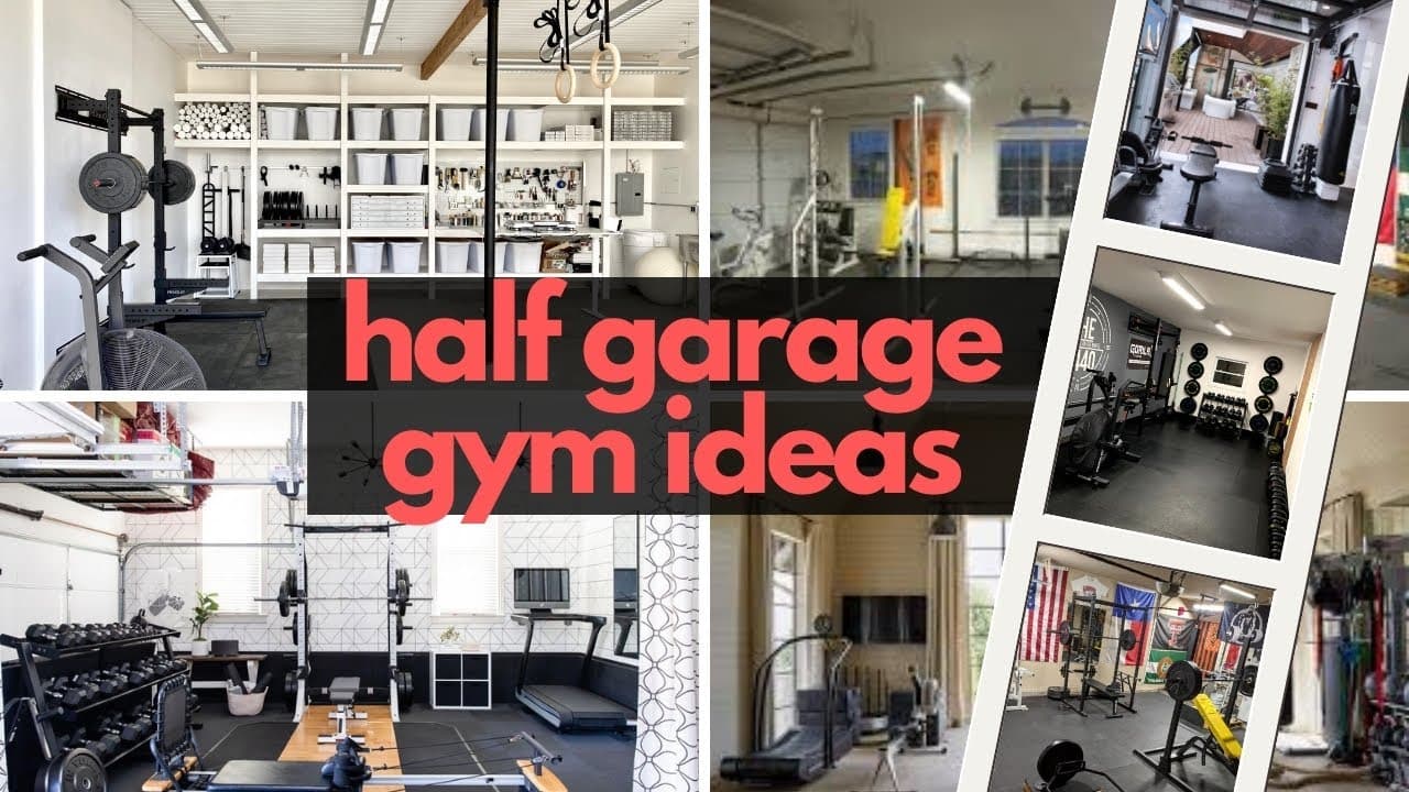 Half Garage Gym Ideas That Maximize Every Square Foot