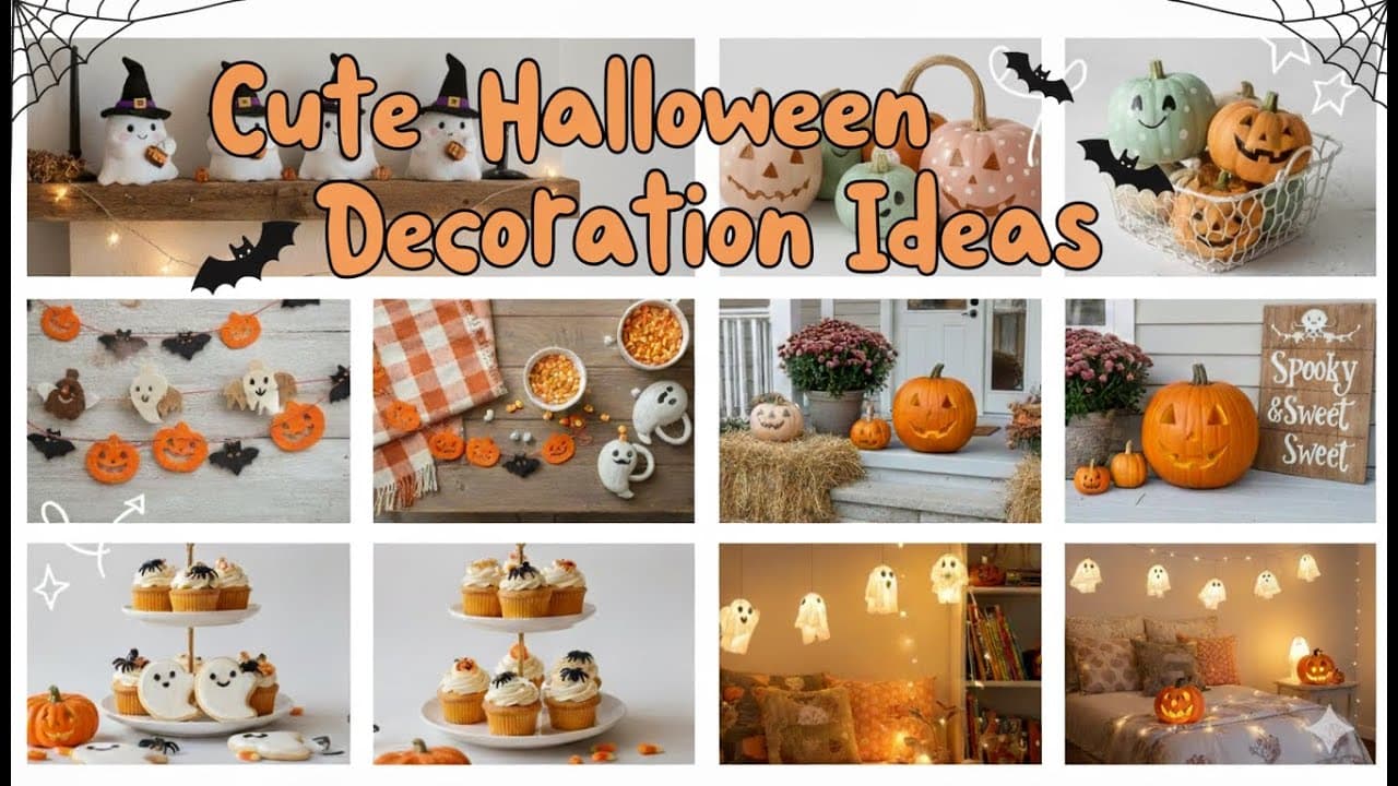 Cute Halloween Decoration Ideas for a Spooky Stylish Home