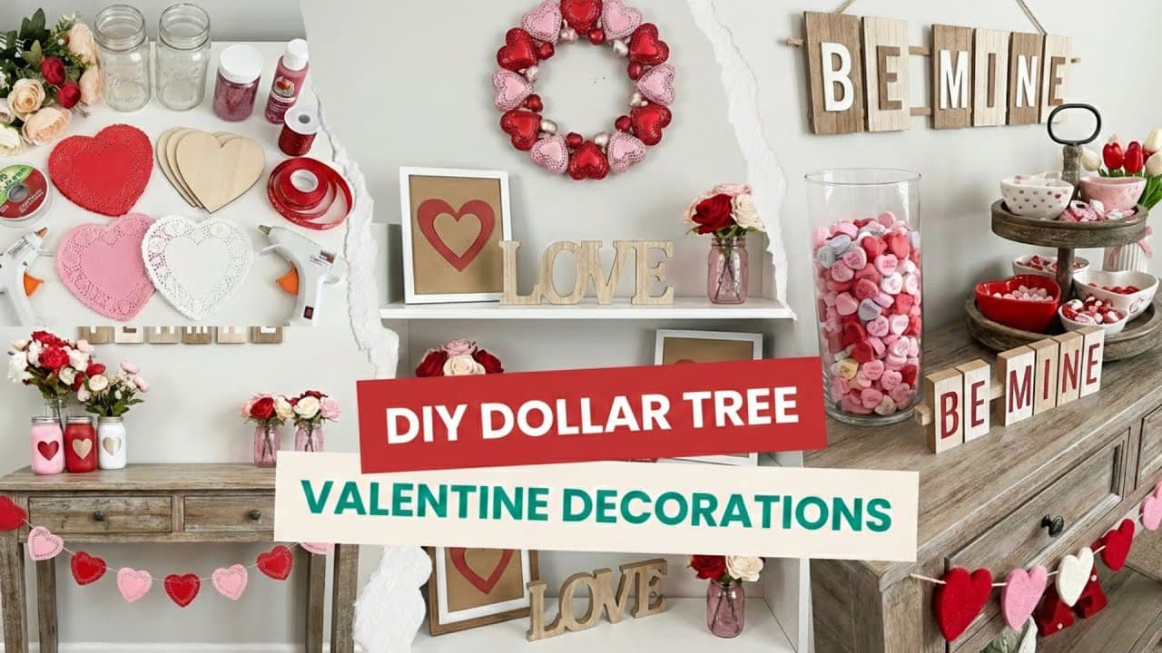 Dollar Tree Valentine Decorations Ideas That Look Luxe for Less