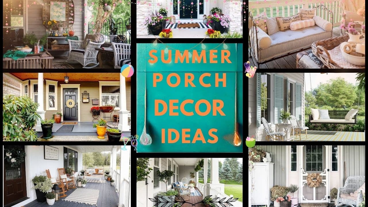Pretty DIY Summer Porch Decor Ideas to Transform Your Outdoor Space