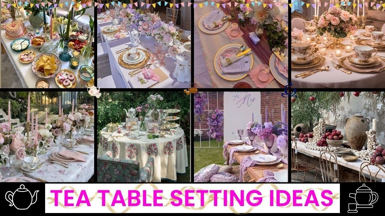 Tea Party Tablescape Ideas That Will Wow Your Guests