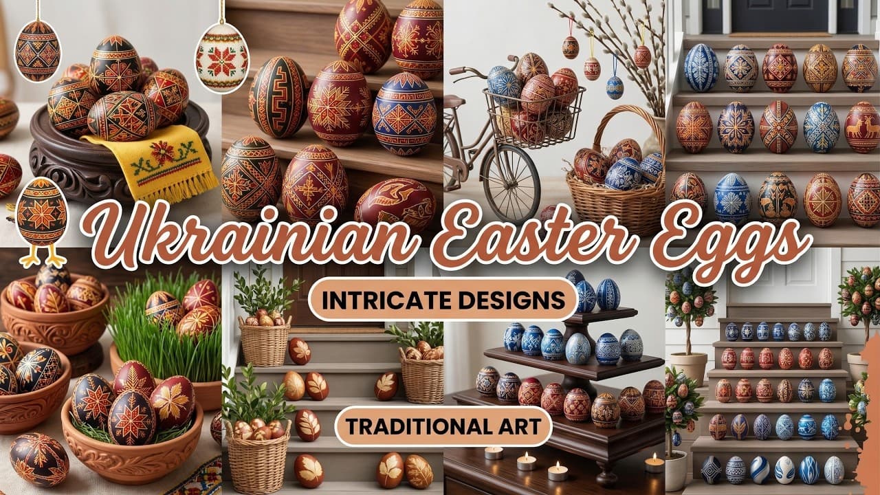 Ukrainian Easter Eggs: Stunning Pysanky Designs and Traditional Art
