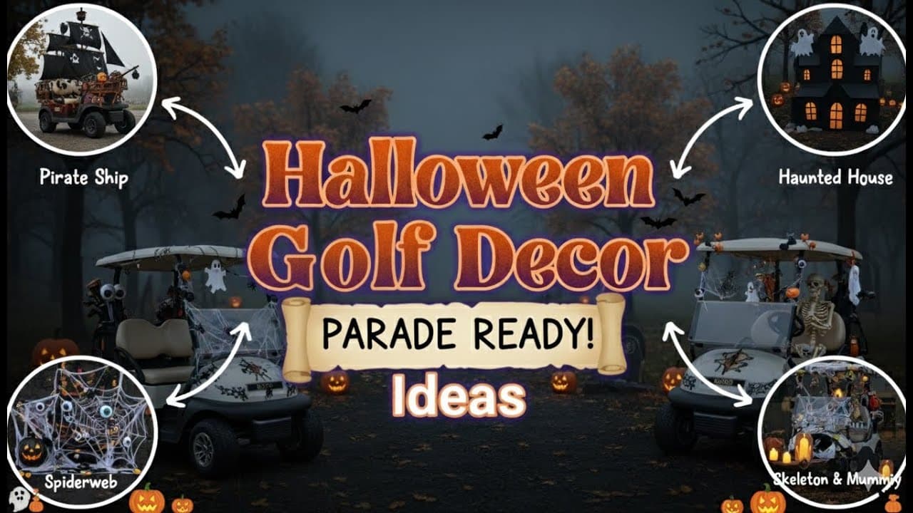 Golf Cart Halloween Ideas to Transform Your Ride This Season