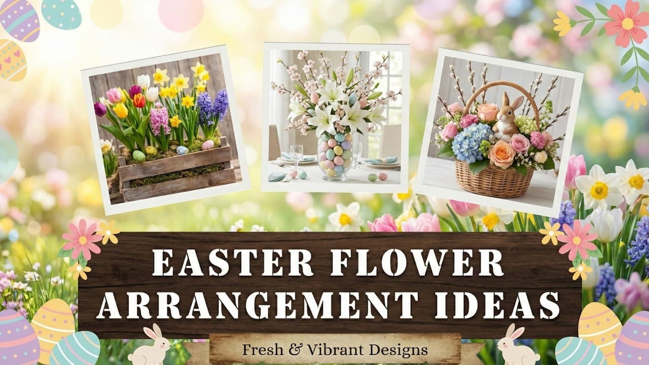 Easter Flower Arrangement Ideas to Transform Your Spring Table