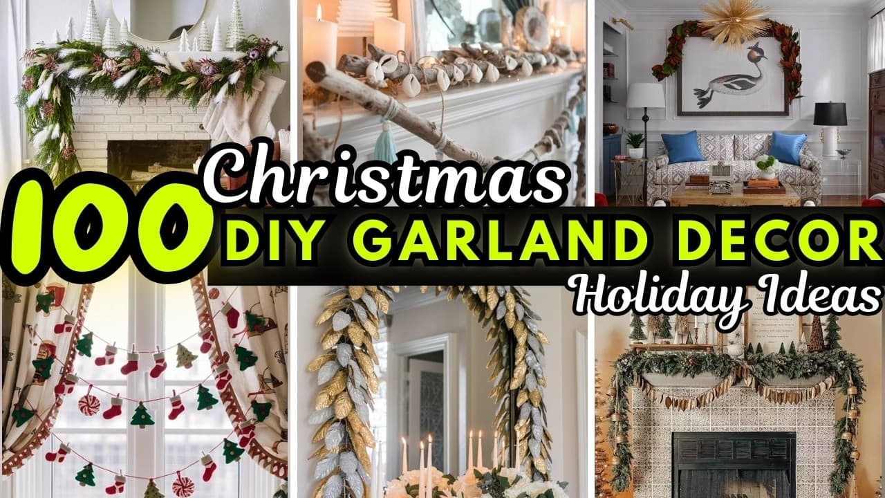 DIY Christmas Garland Ideas to Make Your Home Shine