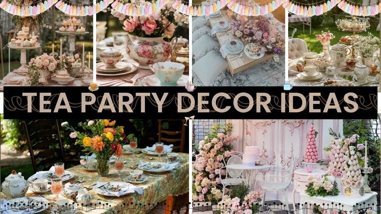 DIY Tea Party Decorations Ideas That Transform Any Gathering