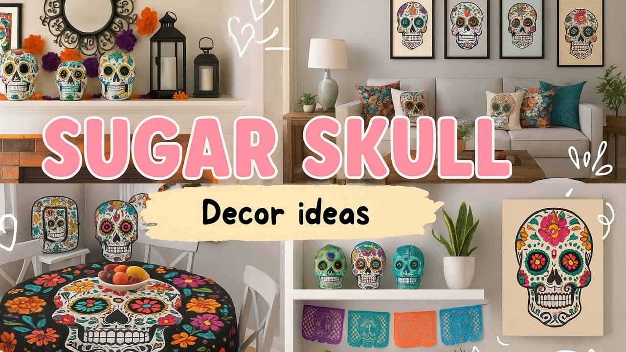Sugar Skull Decor Ideas to Transform Any Room With Bold Style