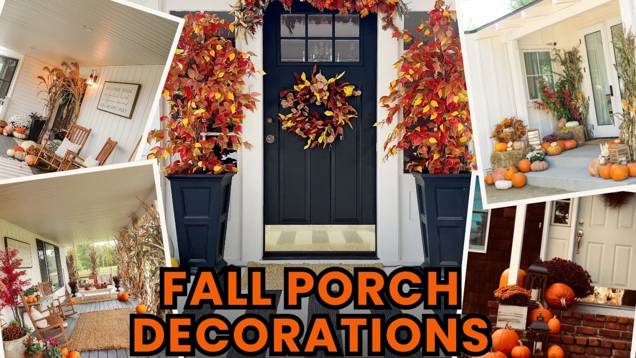 Fall Porch Decoration Ideas for a Stunning Autumn Entrance
