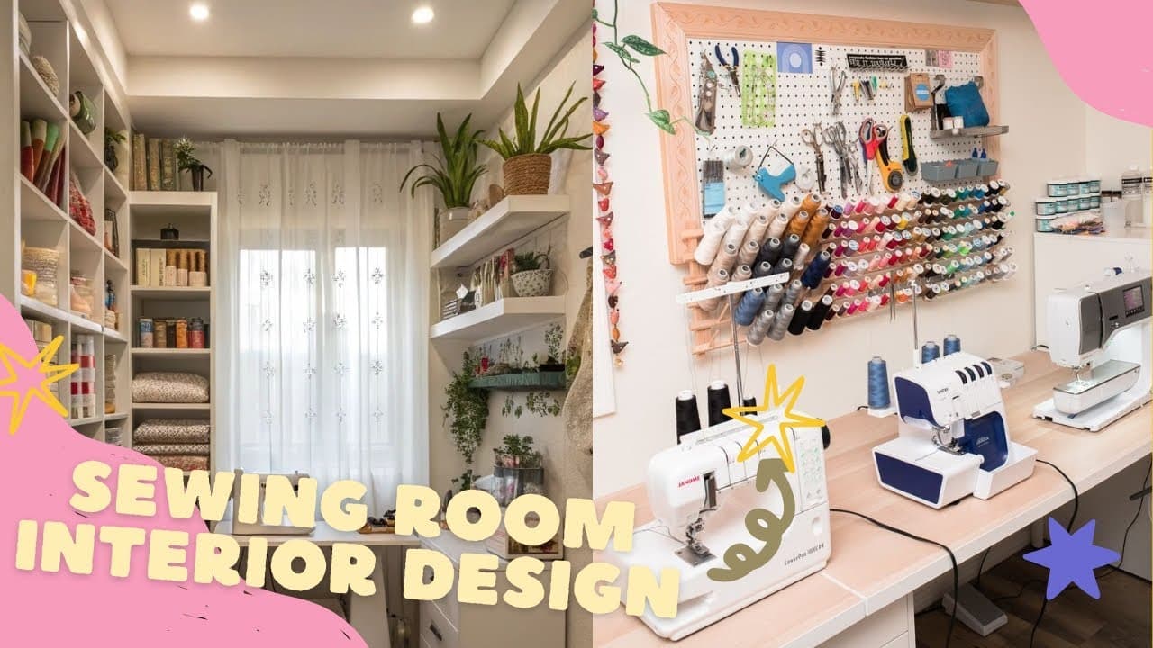 Sewing Room Decoration Ideas to Transform Your Craft Space