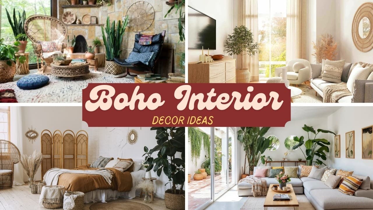 Boho Interior Design Ideas for Every Room in 2026