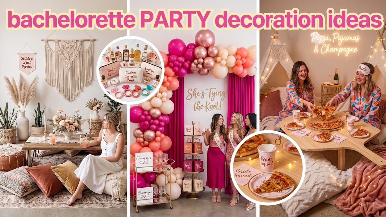 Bachelorette Party Decoration Ideas That Make the Night Unforgettable