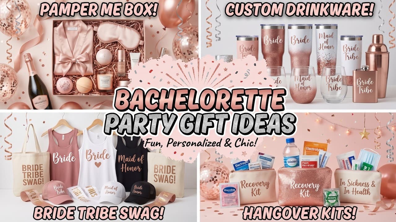 Best Bachelorette Party Gift Ideas to Celebrate the Bride