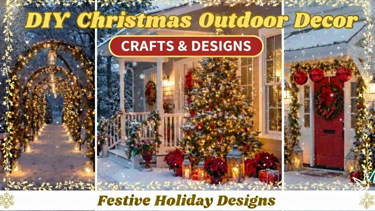 Outdoor Christmas Decorations Ideas to Transform Your Yard This Season