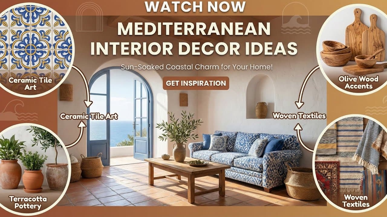 Mediterranean Interior Decor Ideas to Transform Your Home