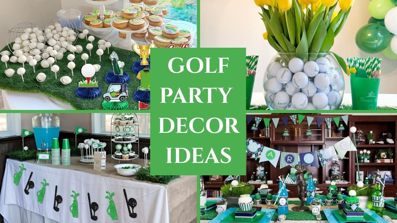 Par Tee 202 DIY Golf Party Decoration Ideas That Wow