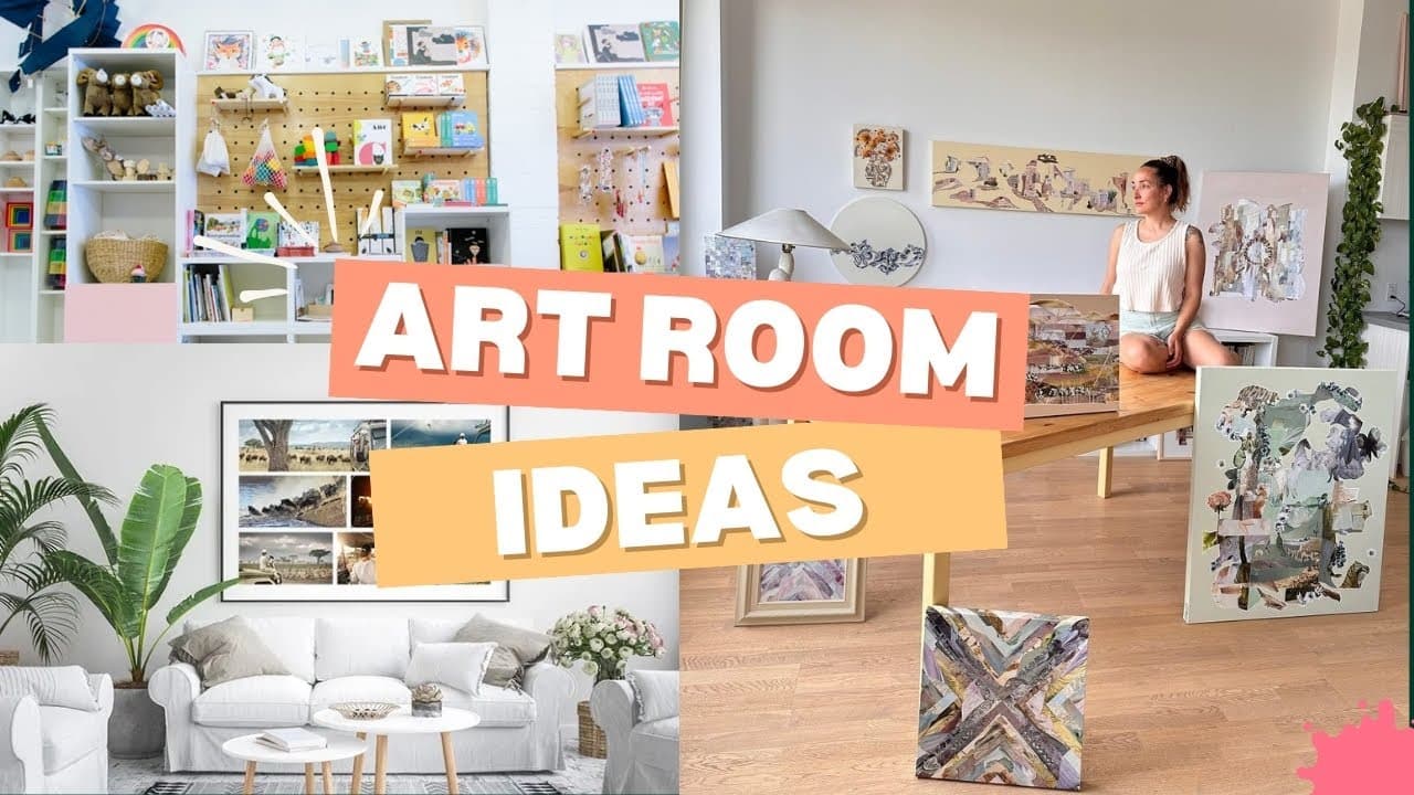 Art Room Ideas to Transform Your Space Into a Creative Sanctuary